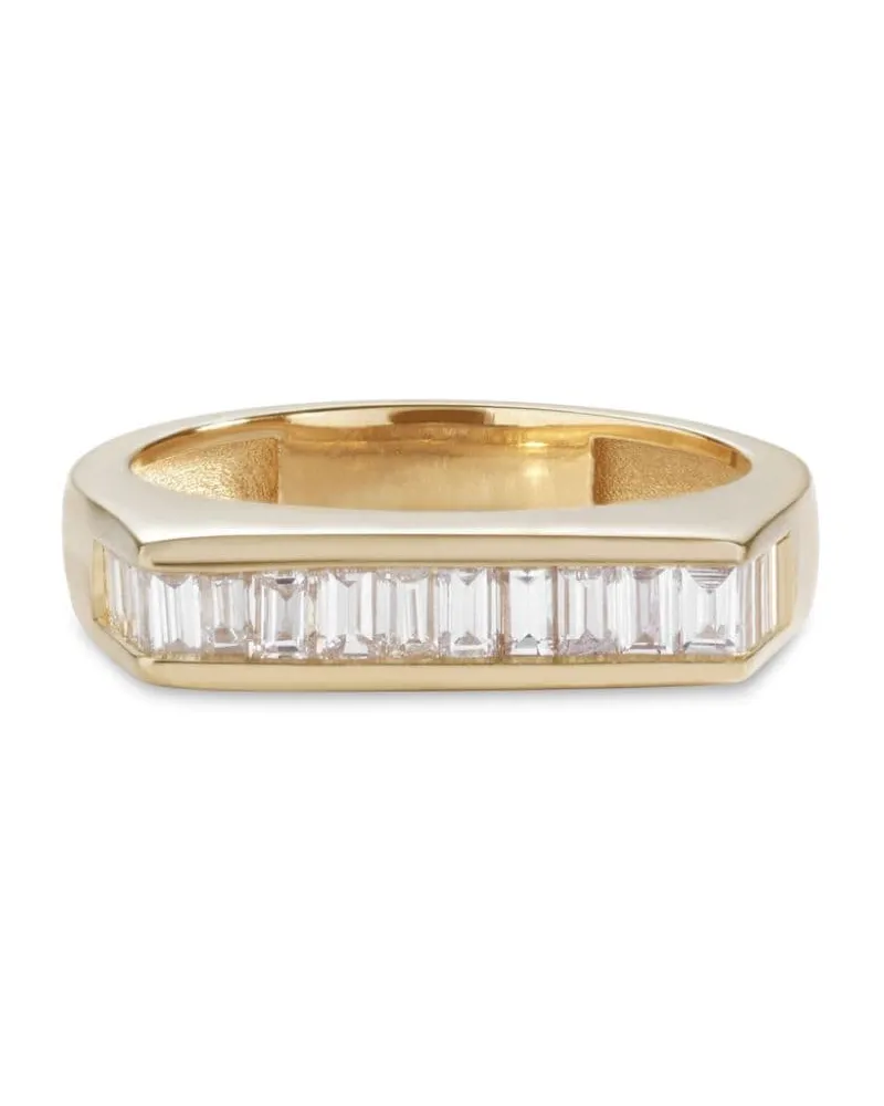 Jacquie Aiche 14kt Gelbgoldring mit Diamanten Gold