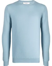 Pringle of Scotland Kaschmirpullover mit rundem Ausschnitt Blau