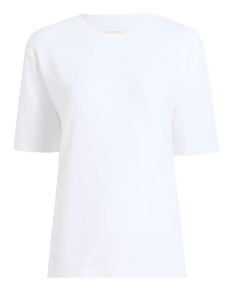 KHAITE Mae T-Shirt - Weiß Weiß