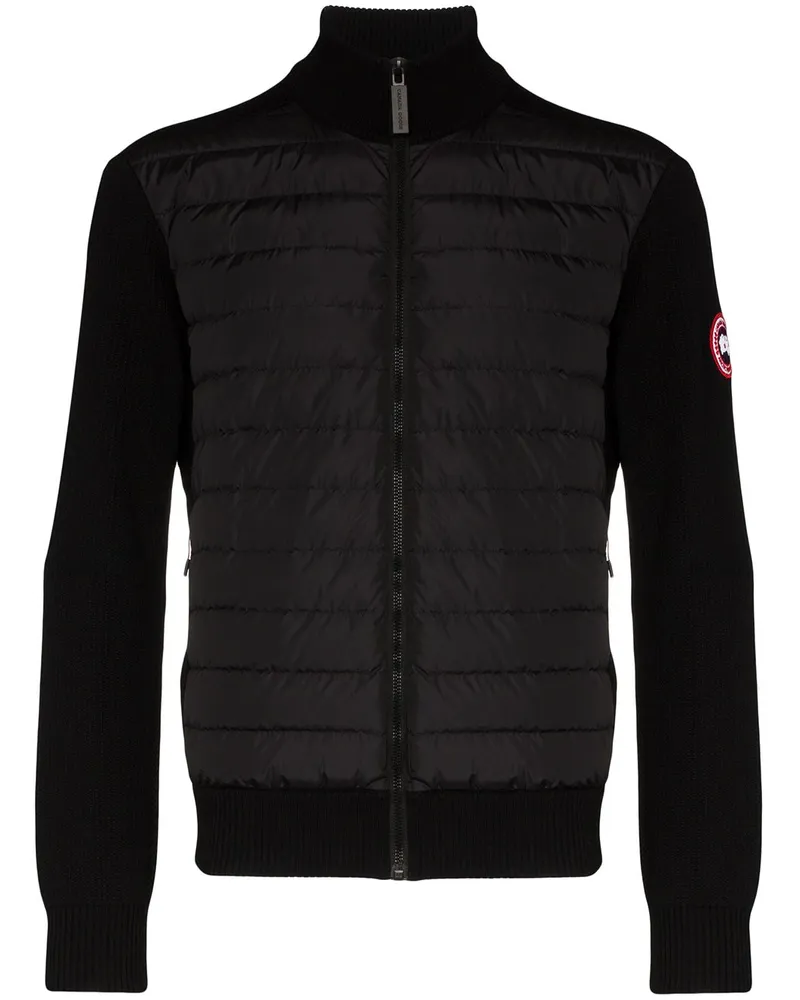 Canada Goose Gefütterte 'Hybridge' Jacke Schwarz