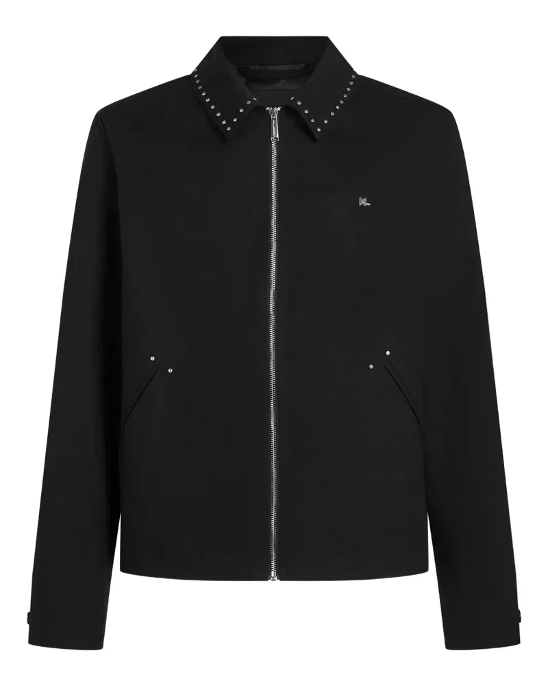 Karl Lagerfeld Jacke mit Reißverschluss - Schwarz Schwarz
