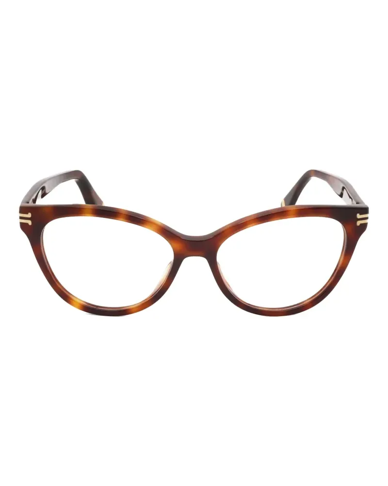 Marc Jacobs Cat-Eye-Brille in Schildpattoptik - Braun Braun