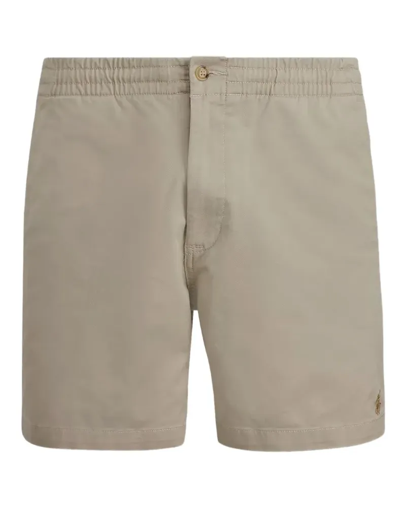 Ralph Lauren logo-embroidered elasticated-waist shorts - Nude Nude