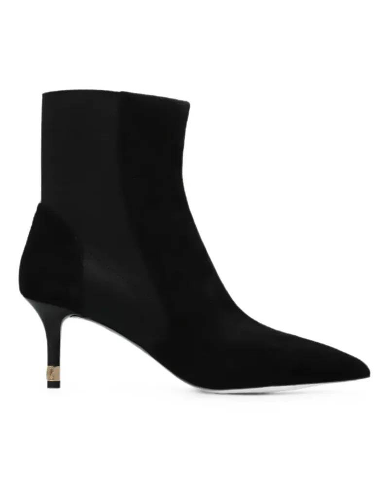 Furla Aria Stiefel mit Wildledereinsatz - Schwarz Schwarz
