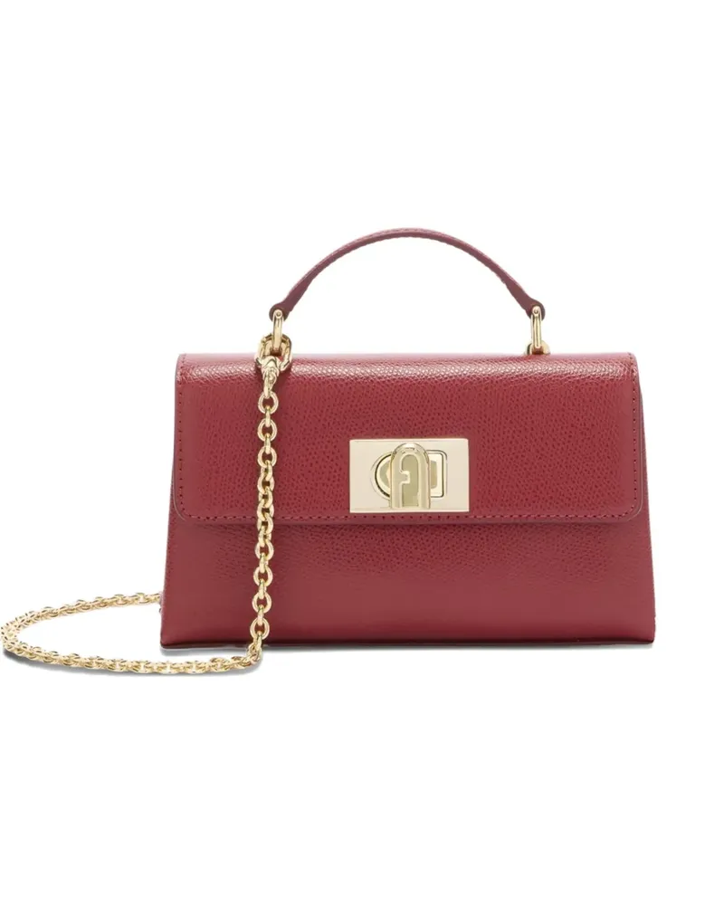 Furla Mini-Tasche mit Kette - Rot Rot