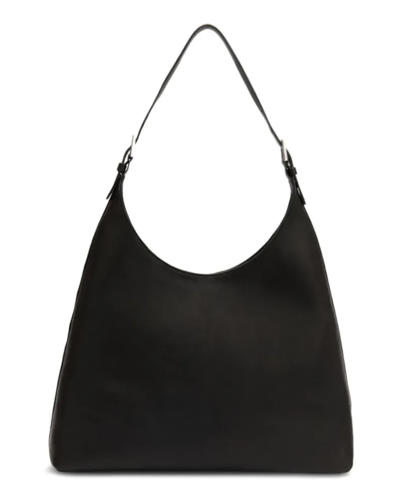 by FAR Große Camryn Schultertasche mit Struktur - Schwarz Schwarz