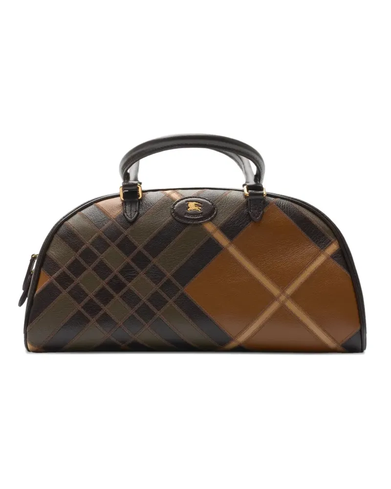 Burberry Mittelgroßer Highlands Tote Bag - Braun Braun