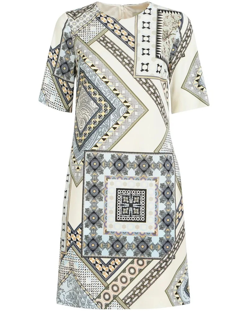Etro Kleid mit Print - Weiß Weiß
