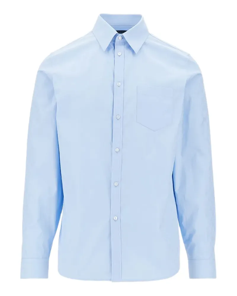 Gucci Hemd mit GG - Blau Blau