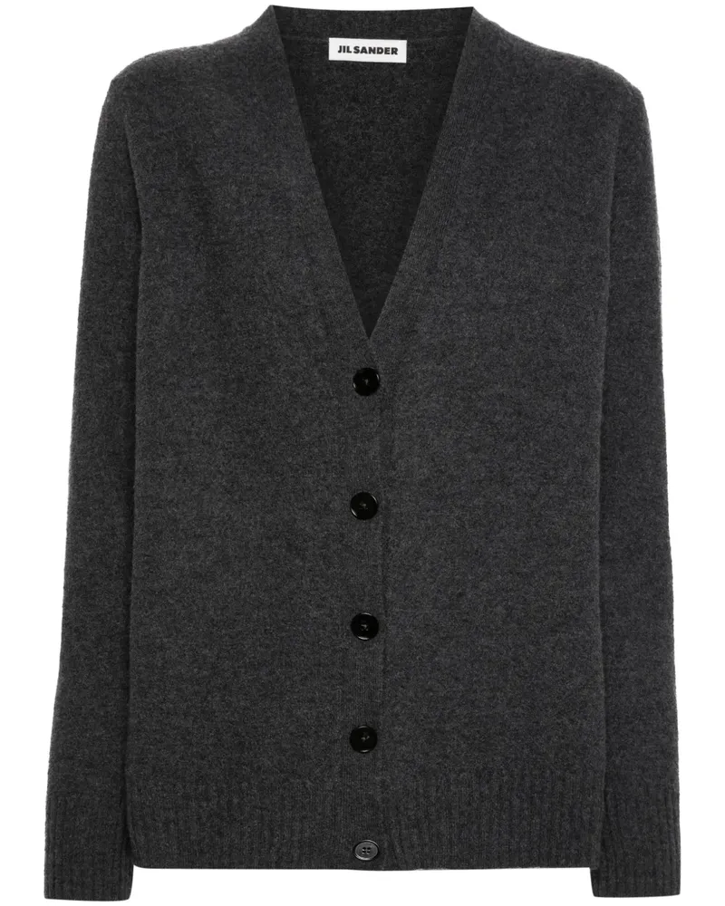 Jil Sander Klassischer Cardigan - Grau Grau