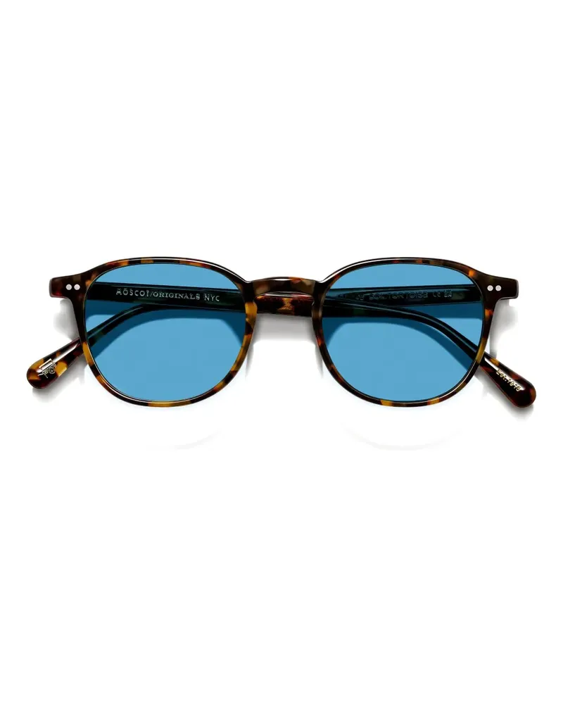 MOSCOT Arthur round sunglasses - Braun Braun