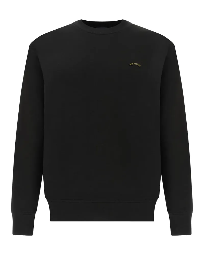 Paul & Shark Sweatshirt mit Rundhalsausschnitt - Schwarz Schwarz