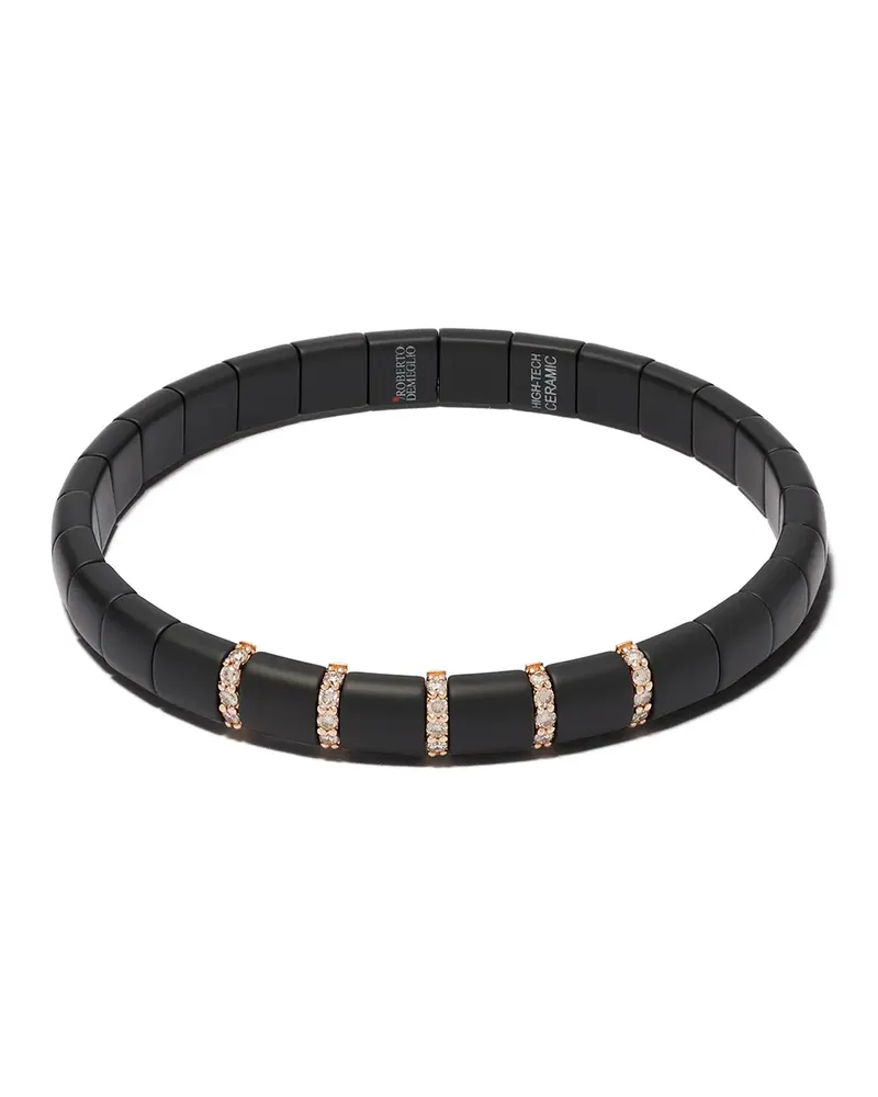 Roberto Demeglio 18kt Rotgoldarmband mit Diamanten - Rosa Rosa