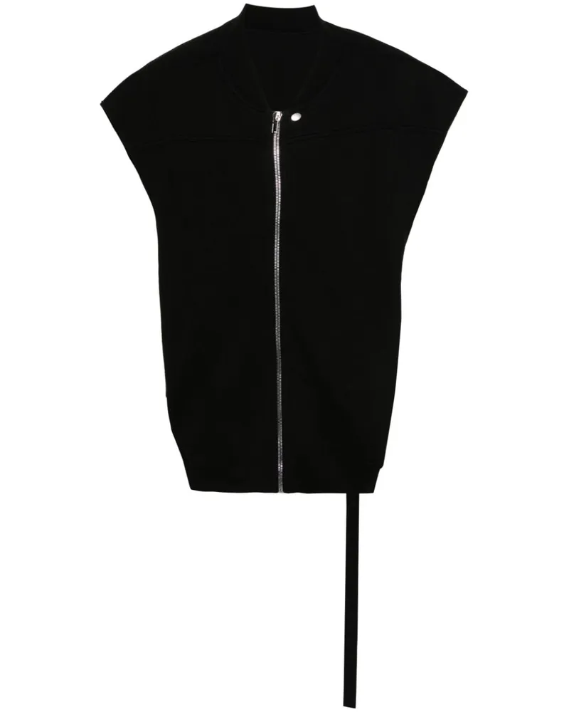DRKSHDW by Rick Owens Jumbo Flight Weste aus Bio-Baumwolle - Schwarz Schwarz