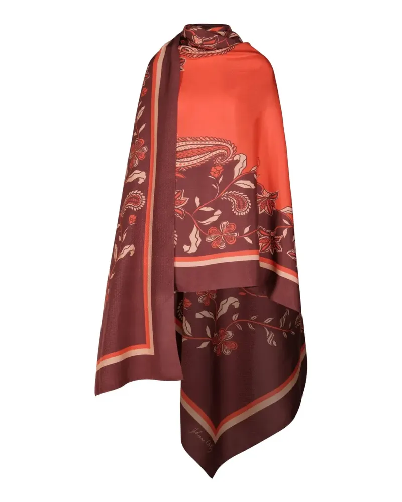 Johanna Ortiz Flowing Fortunes Schal - Rot Rot
