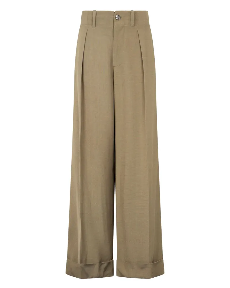 Roberto Cavalli Drapierte Hose - Braun Braun