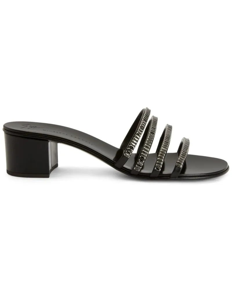 Giuseppe Zanotti Iride Sandalen 40mm Schwarz