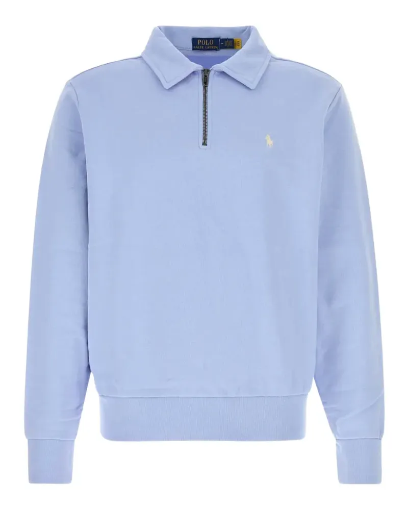 Ralph Lauren quarter-zip cotton sweatshirt - Blau Blau
