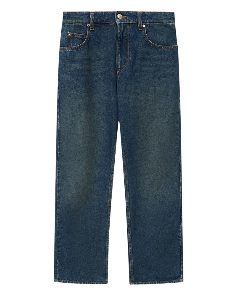 Isabel Marant Dromie Jeans mit Taschen - Blau Blau