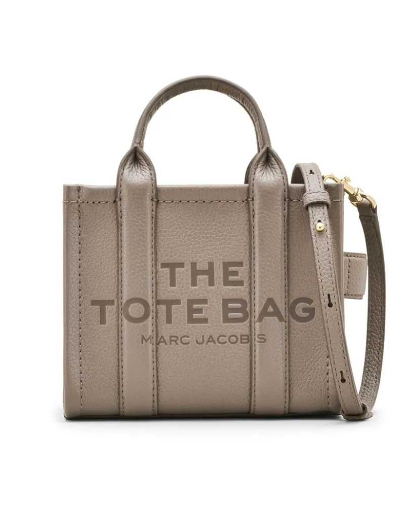 Marc Jacobs The Leather Crossbody Tote Tasche - Grau Grau