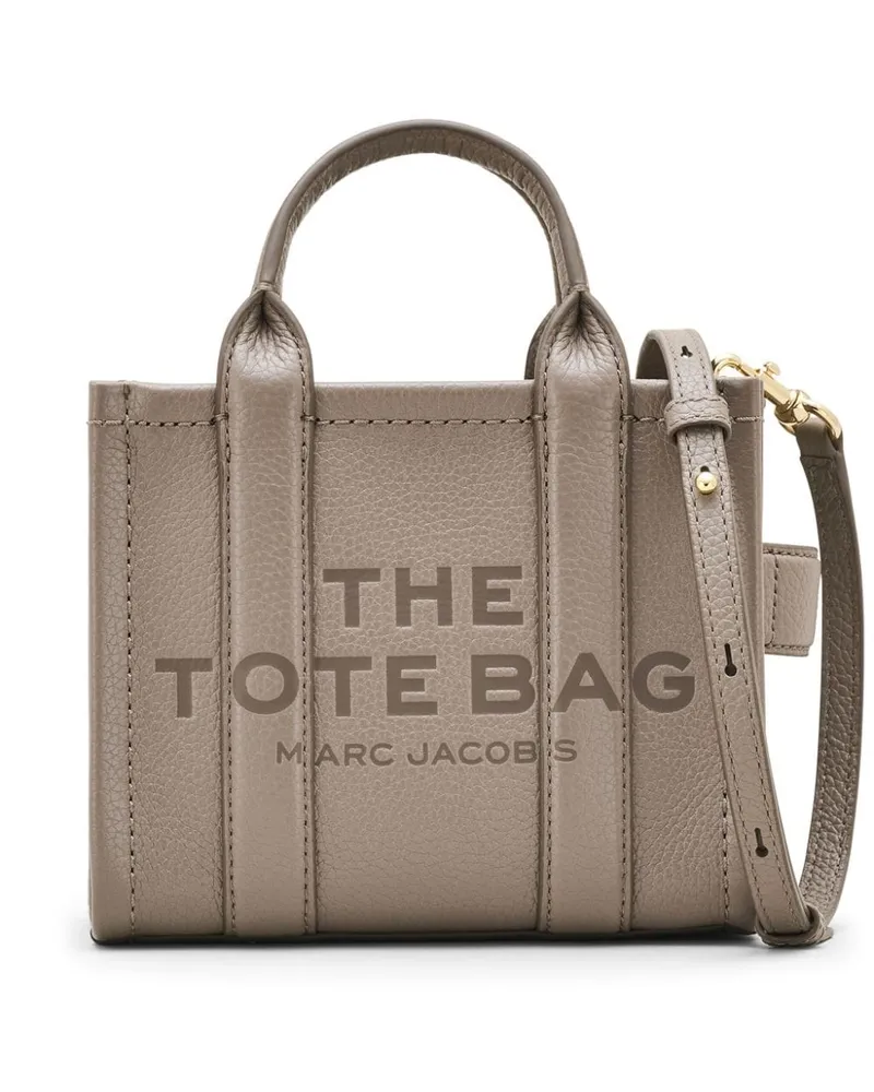 Marc Jacobs The Leather Crossbody Tote Tasche - Grau Grau