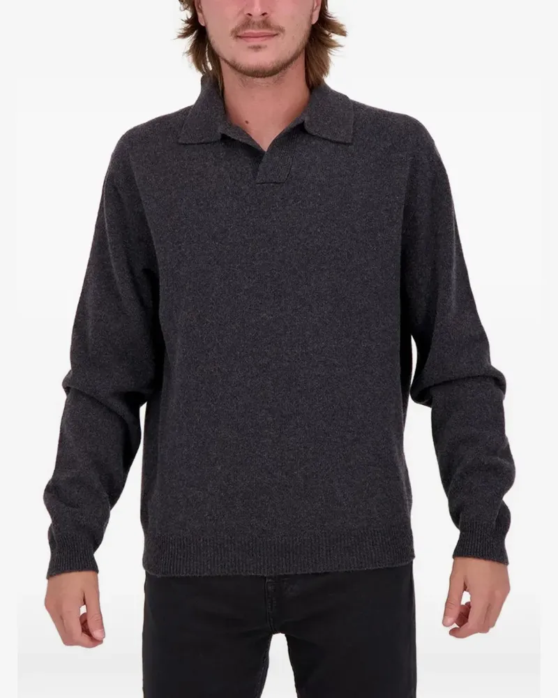 Daniele Fiesoli Polo-Pullover aus Kaschmir - Grau Grau