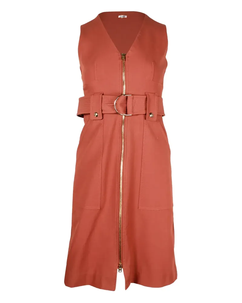 Diane von Furstenberg belted cotton dress - Braun Braun