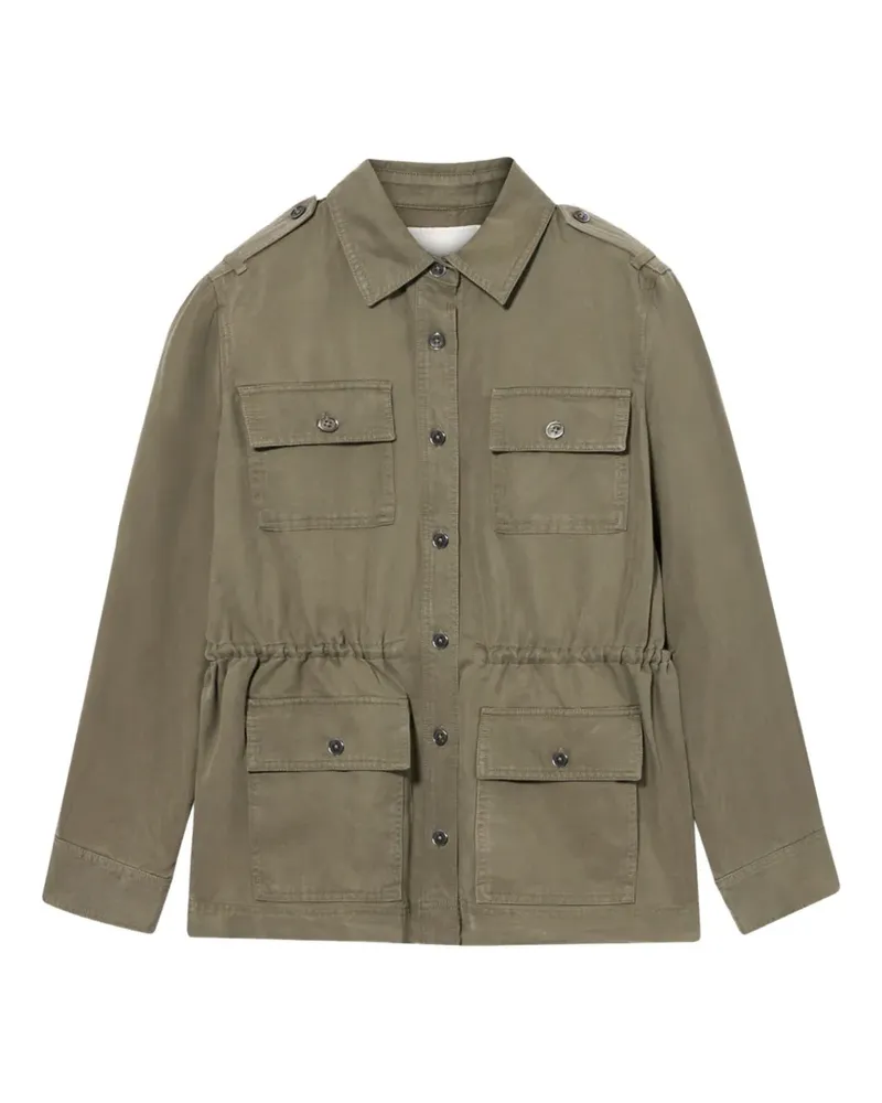 Brooks Brothers Utility-Jacke mit Kordelzug - Grün Grün