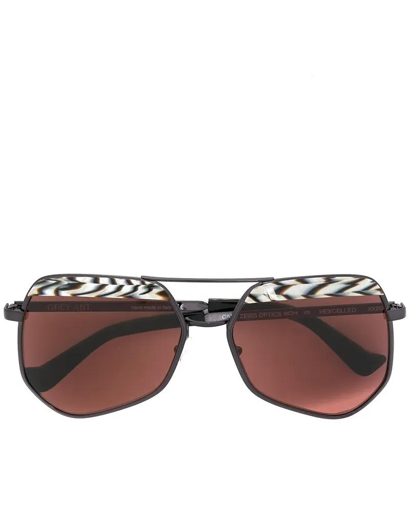 Grey Ant Hexcelled' Sonnenbrille - Nude Nude