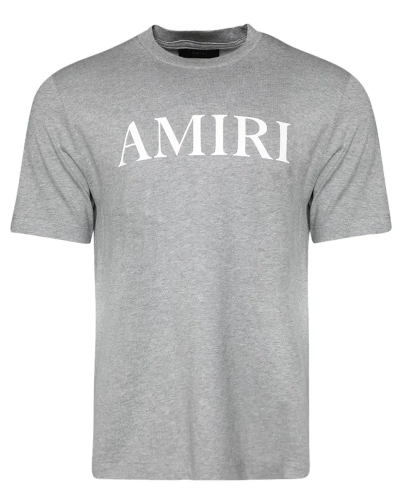 Amiri T-Shirt mit Logo-Print - Grau Grau