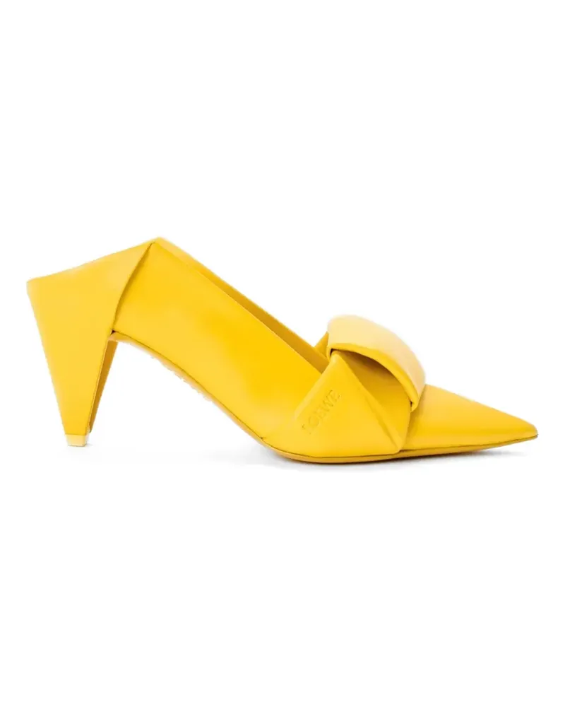 Loewe pointed-toe pumps - Gelb Gelb