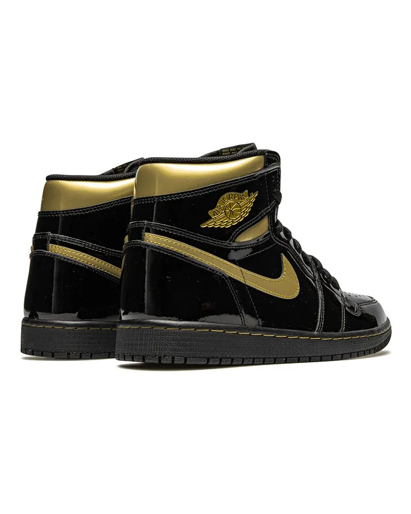 Black and gold jordans high tops online