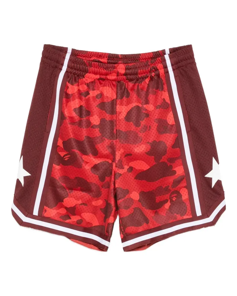 BAPE ABC Camo Sta shorts - Rot Rot