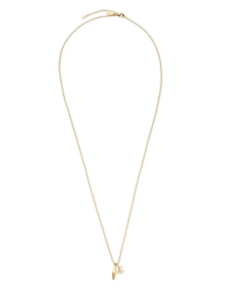 Jimmy Choo Diamond JC Halskette mit Diamanten - Gold Gold