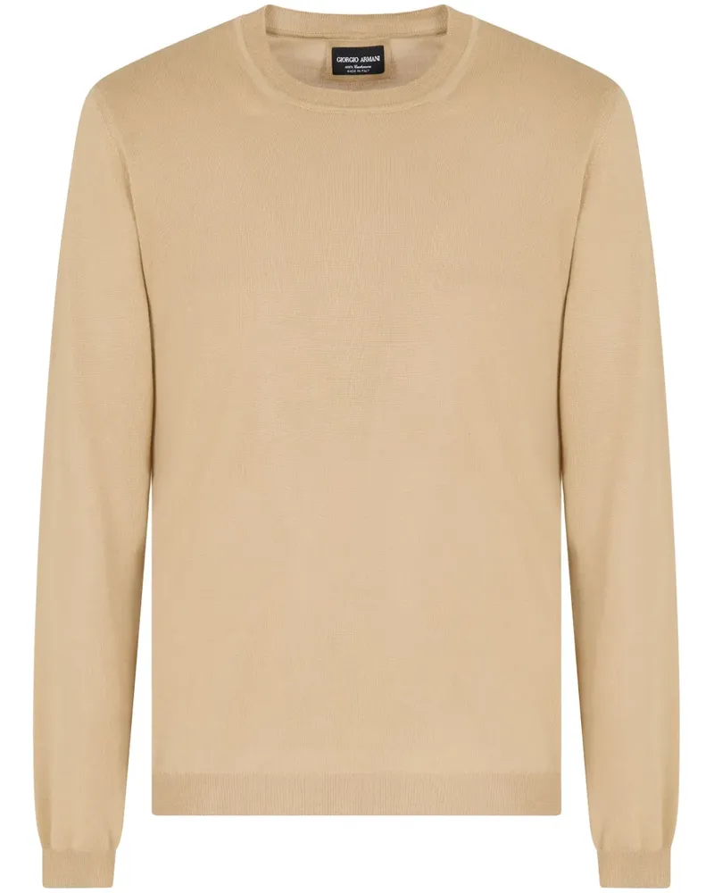 Giorgio Armani Pullover aus Kaschmir - Nude Nude