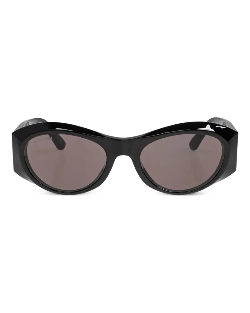 Balenciaga Signa Sonnenbrille - Schwarz Schwarz