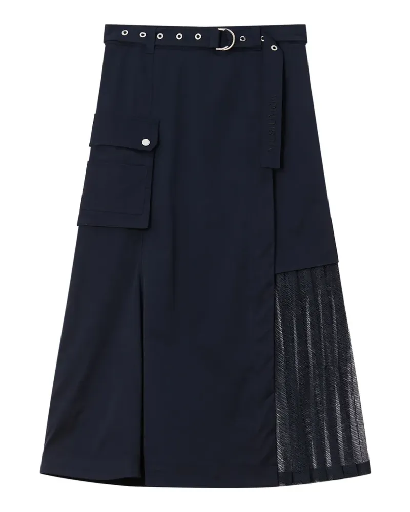 Musium Div. belt pocket skirt - Schwarz Schwarz