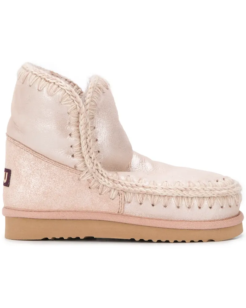 Mou Eskimo' Stiefel im Metallic-Look - Rosa Rosa