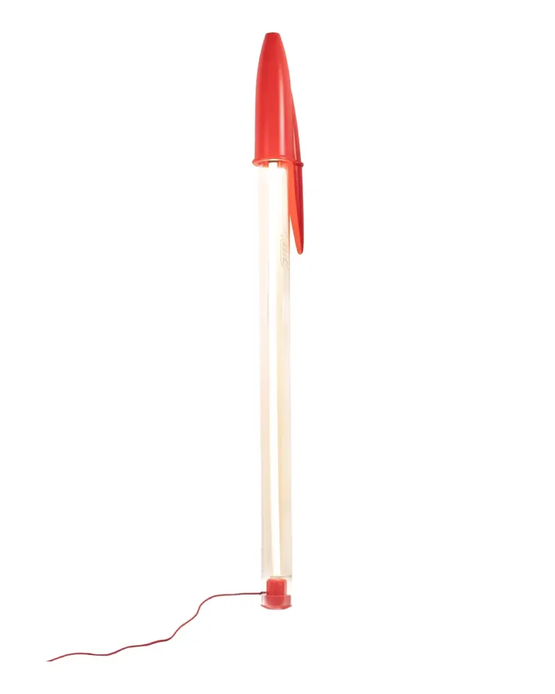 Seletti x BIC® Stift-Stehlampe - Rot Rot