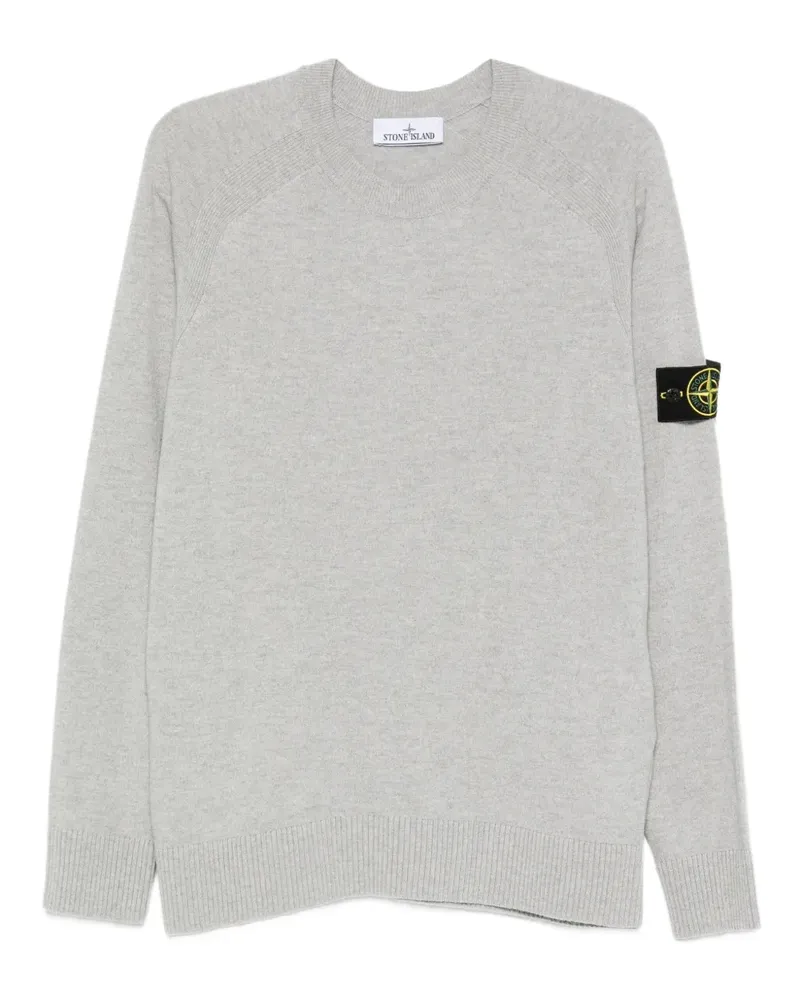 Stone Island Klassischer Pullover - Grau Grau