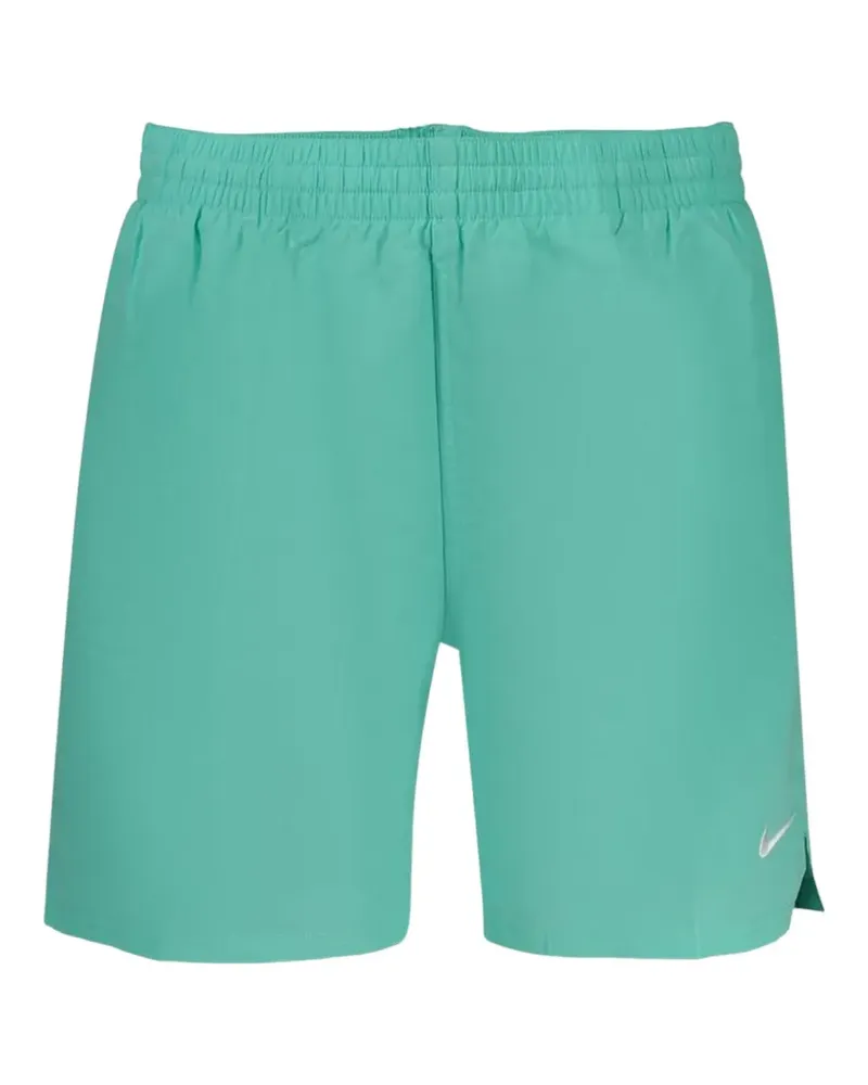 Nike Badeshorts mit Logo-Stickerei - Grün Grün
