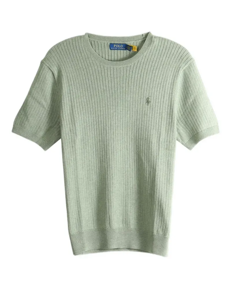 Ralph Lauren Gerippter Strickpullover - Grün Grün