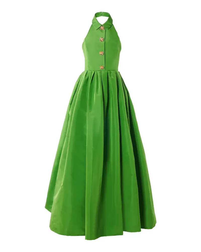 Carolina Herrera New York halterneck maxi dress - Grün Grün