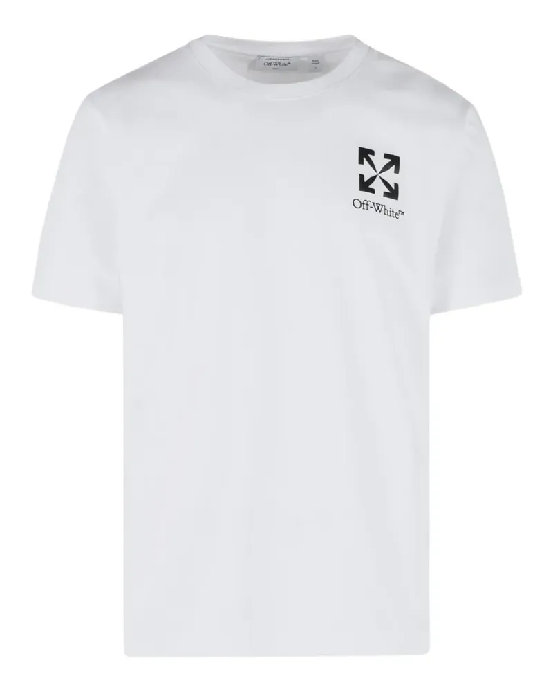OFF-WHITE T-Shirt mit Arrows-Print - Weiß Weiß