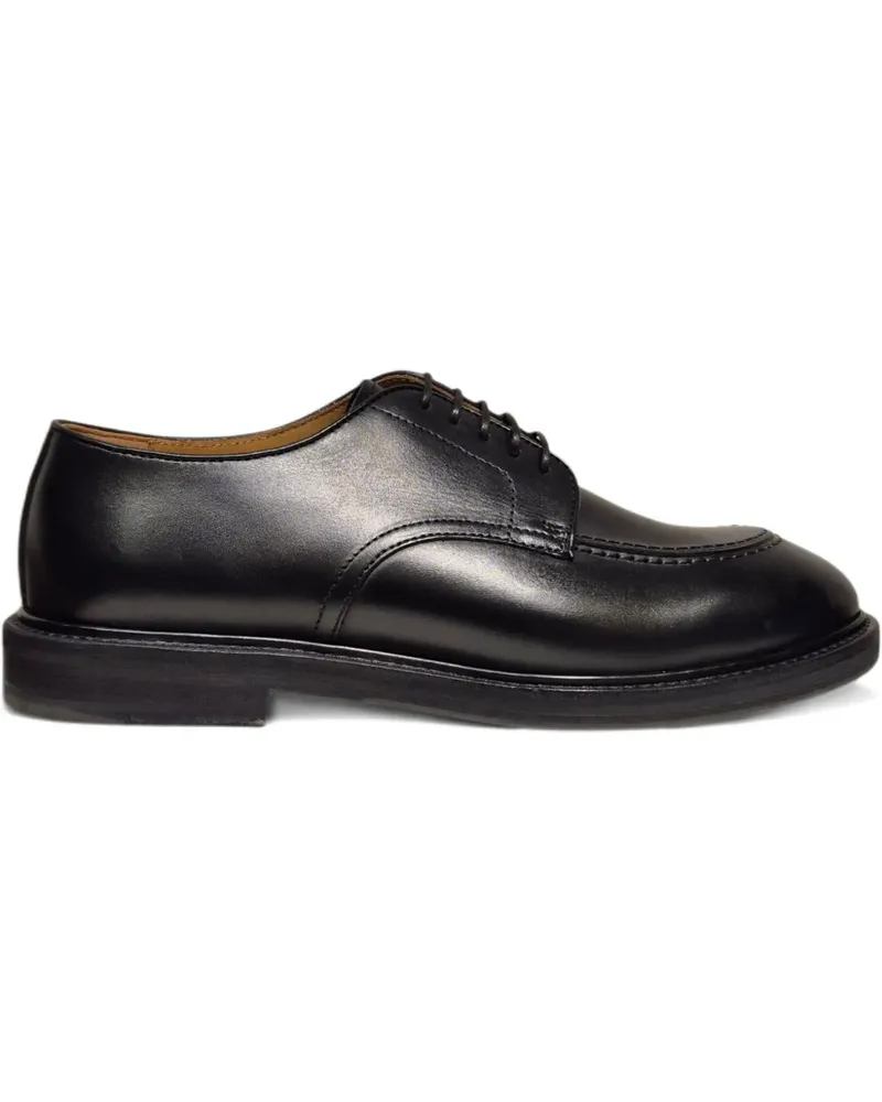 Henderson Derby-Schuhe mit Kontrasteinsatz - Schwarz Schwarz