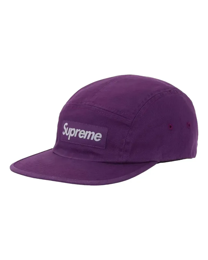 Supreme Being logo-patch cap - Violett Violett