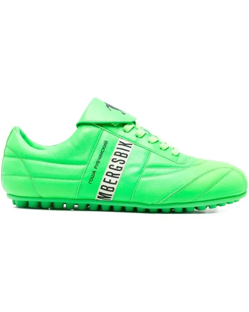 Bikkembergs Soccer Sneakers mit Logo-Band - Grün Grün