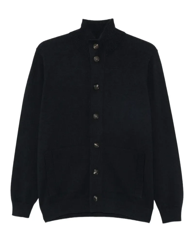 Filippo de Laurentiis Geknöpfter Pullover - Blau Blau
