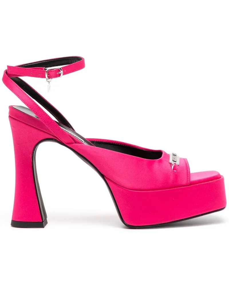 Karl Lagerfeld Lazula Sandalen mit Logo-Gravur 120mm - Rosa Rosa