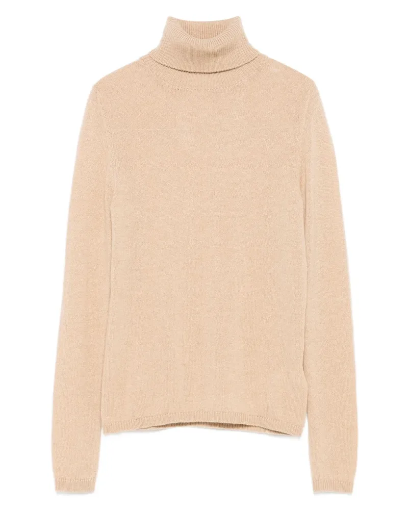 Eleventy Rollkragenpullover aus Kaschmir - Nude Nude